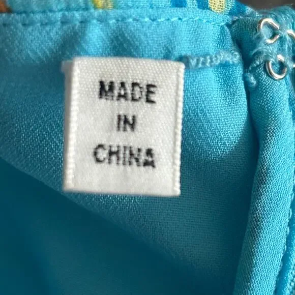 ALC Violet Strapless Halter Asymmetric‎ Dress Floral Silk Blue Size 8 NWOT - Picture 5 of 6